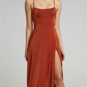 Showpo Will It Be Us Dress in Copper, Size US 10